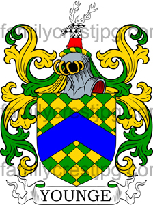 Young Family Crest, Young Coat of Arms