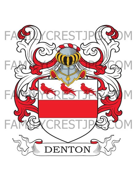 Denton Family Crest