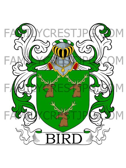 Bird Family Crest