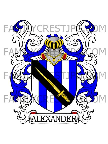 Alexander Family Crest