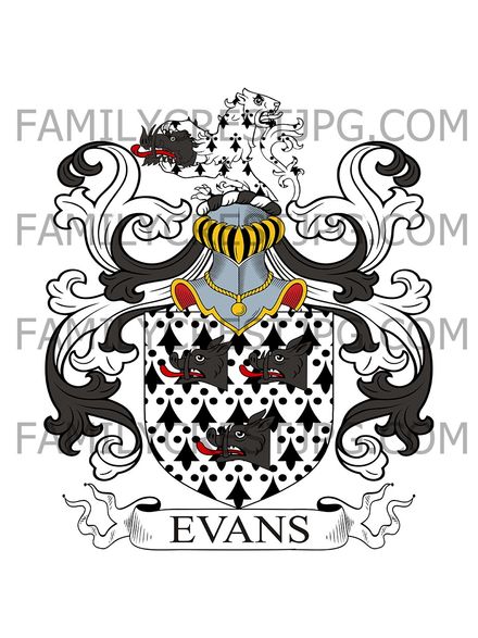 Evans Family Crest