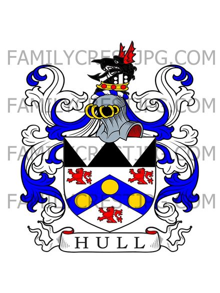 Hull Family Crest