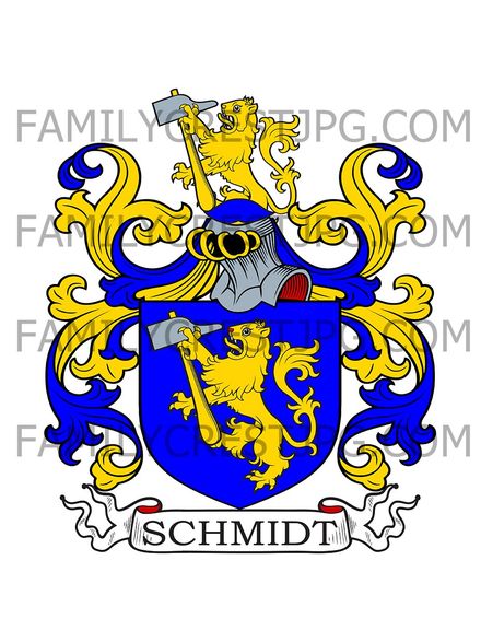Schmidt Family Crest