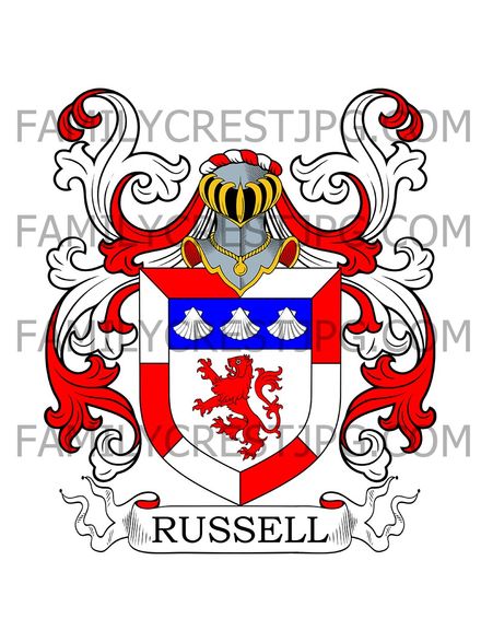 Russell Family Crest