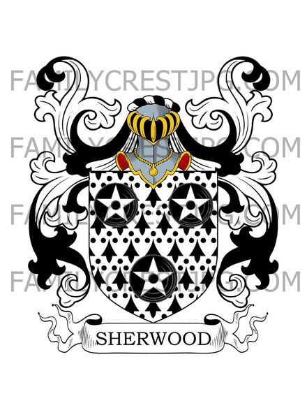 Sherwood Family Crest