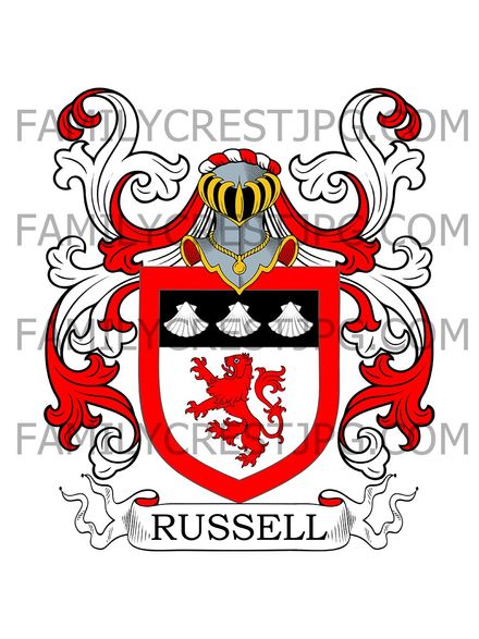 Russell Family Crest