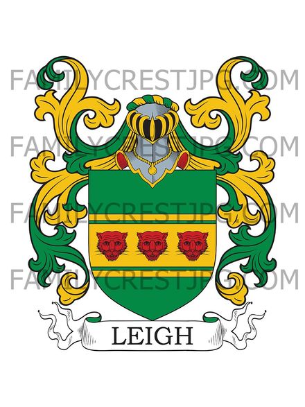 Leigh Family Crest