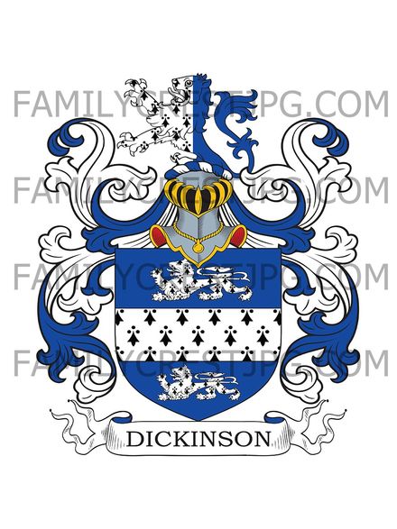Dickinson Family Crest