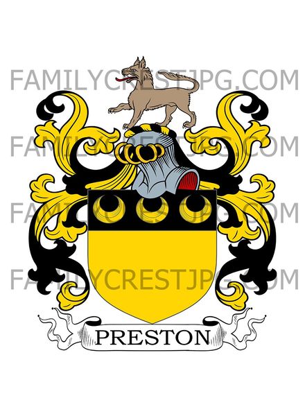 Preston Family Crest
