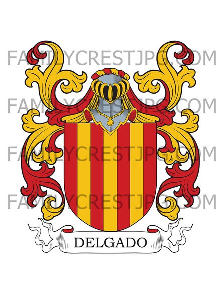 Delgado Family Crest