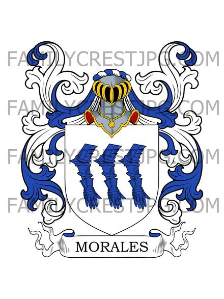 Morales Family Crest