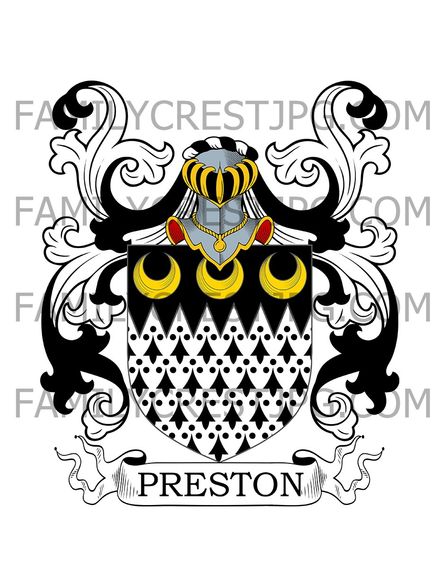 Preston Family Crest