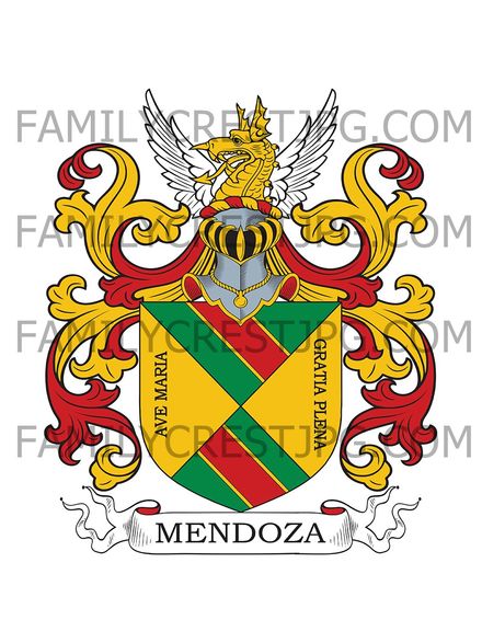 Mendoza Family Crest