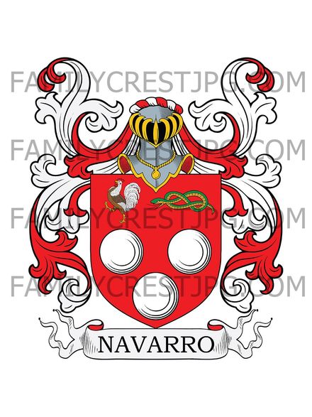 Navarro Family Crest