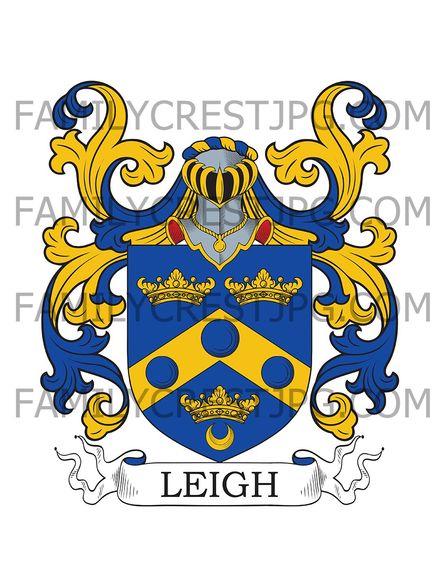 Leigh Family Crest