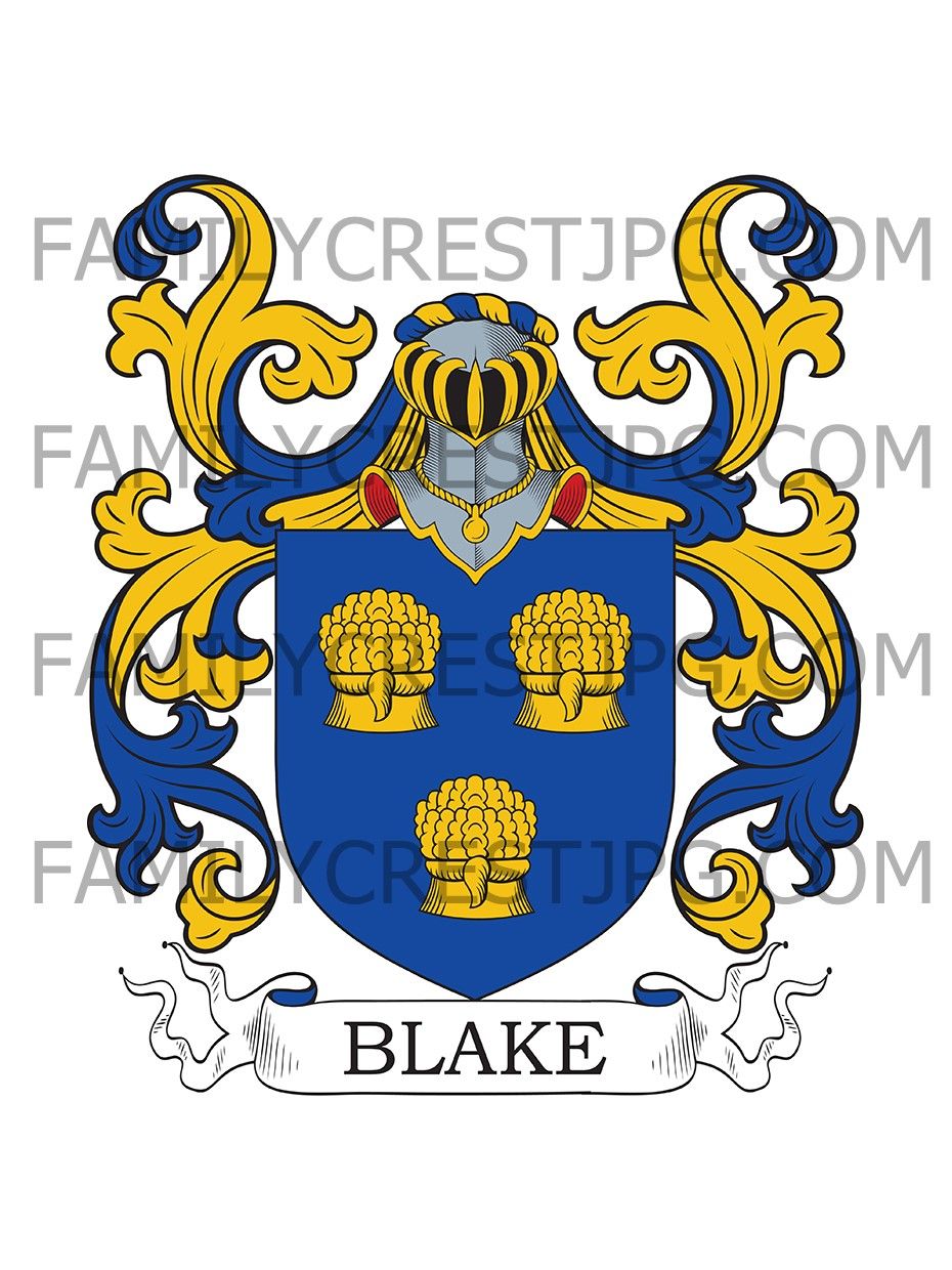 Blake Family Crest