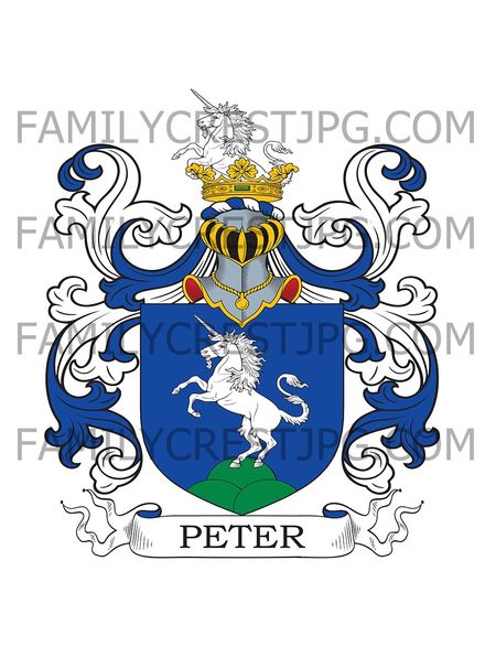Peter Family Crest - Hungary