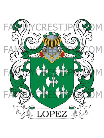 Lopez Family Crest