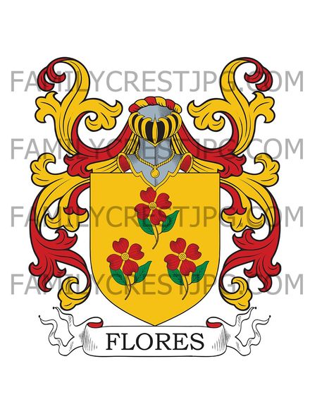 Flores Family Crest