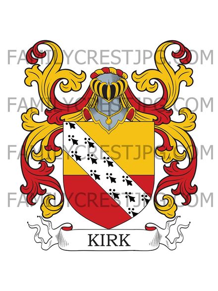 Kirk Family Crest