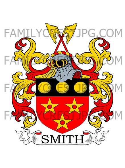 Smith Family Crest - Ireland