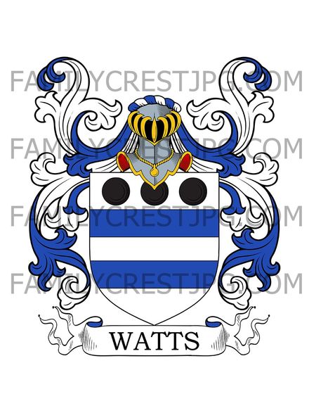 Watts Family Crest