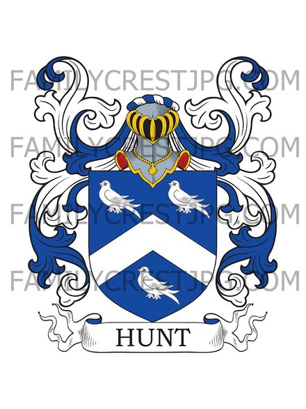 Hunt Family Crest