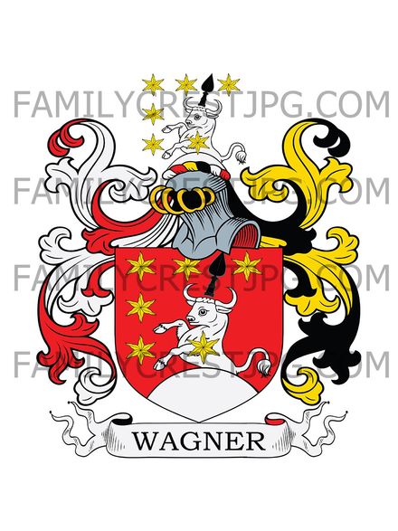 Wagner Family Crest - Solothurn, Switzerland