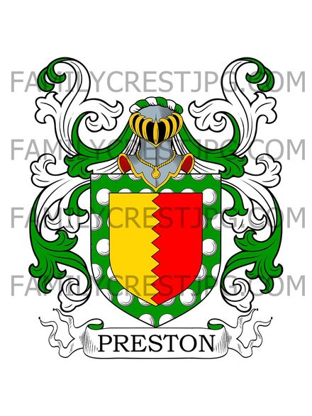Preston Family Crest