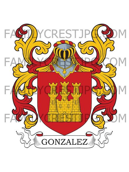 Gonzalez Family Crest