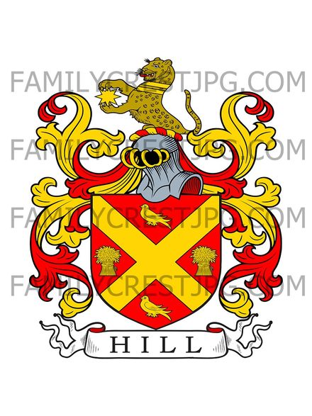 Hill Family Crest - Sydney, Australia