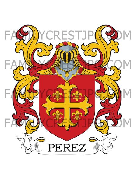 Perez Family Crest