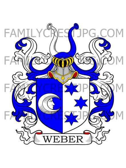 Weber Family Crest - Basel, Switzerland