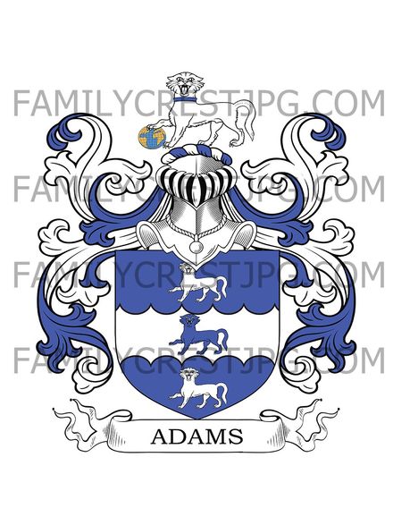 Adams Family Crest