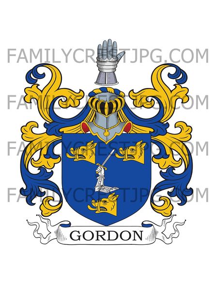 Gordon Family Crest