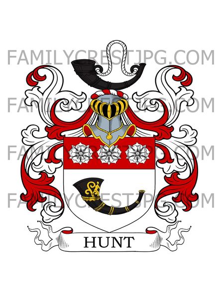 Hunt Family Crest