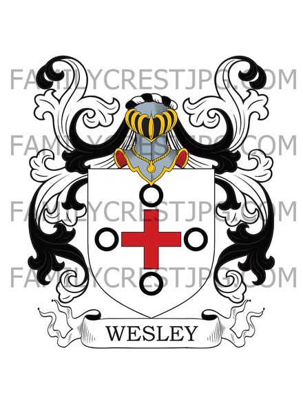 Wesley Family Crest