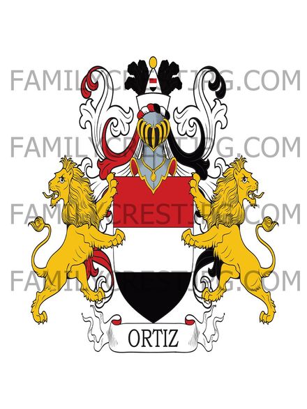Ortiz Family Crest
