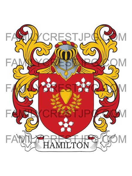 Hamilton Family Crest