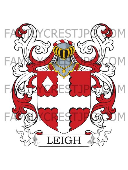 Leigh Family Crest