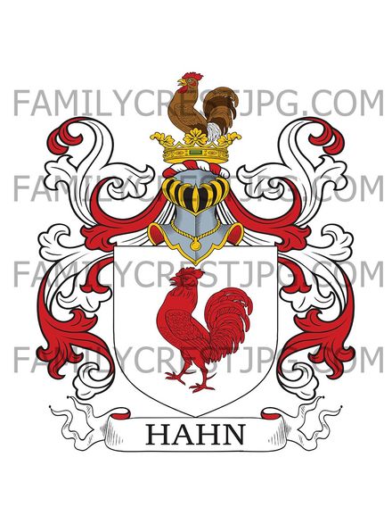Hahn Family Crest