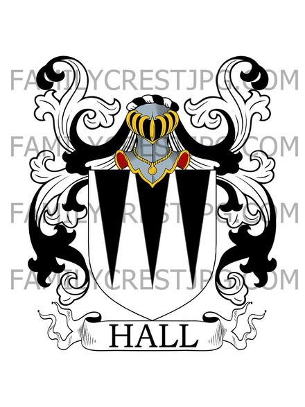 Hall Family Crest