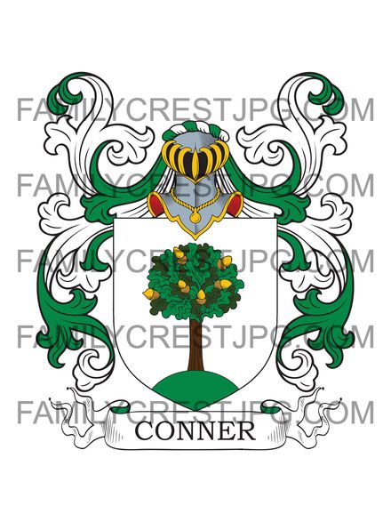 Conner Family Crest - Ireland