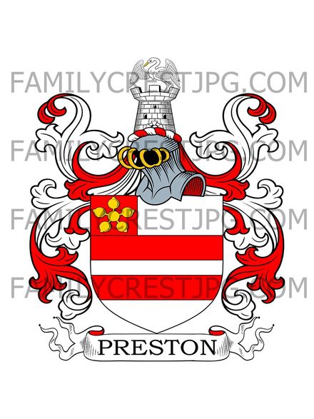 Preston Family Crest