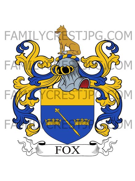 Fox Family Crest