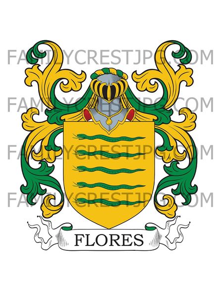 Flores Family Crest
