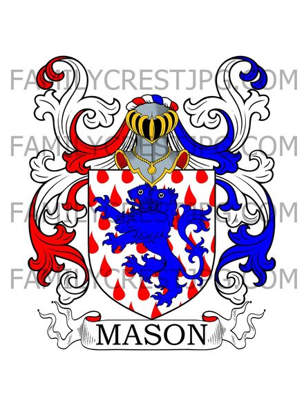 Mason Family Crest