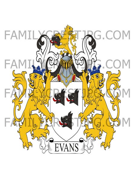Evans Family Crest