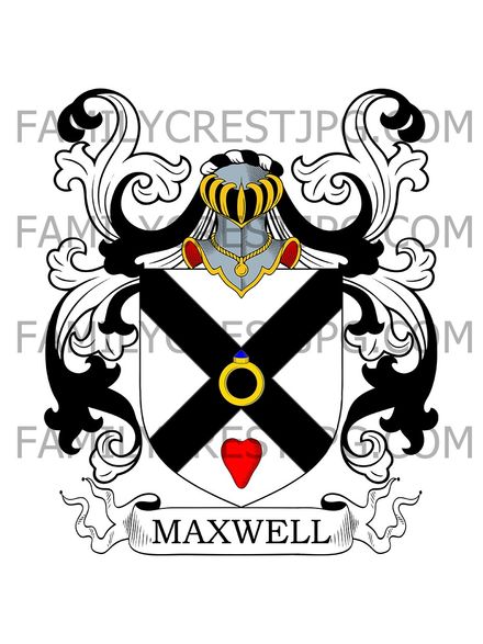Maxwell Family Crest