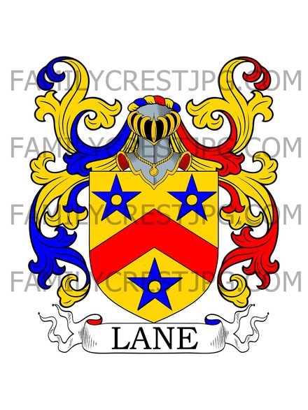 Lane Family Crest